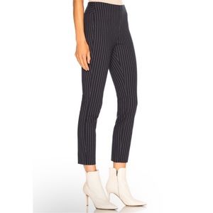 Rag & Bone NY Simone Pants Black Pin Stripe Ankle Slim Fit High Waist Size 4